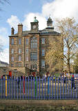 View of Leith Primary School from Duncan Place, Leith Links  -  October 2007