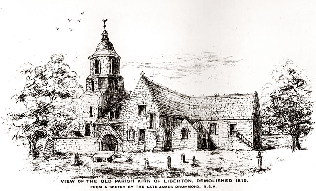 Liberton Old Parish Kirk, demolished 1815