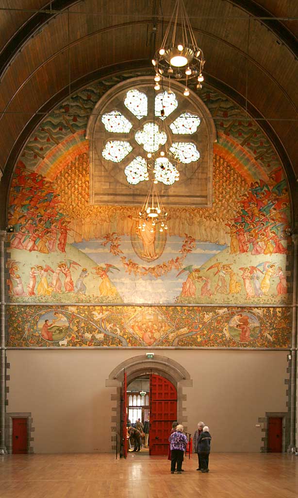 Mansfield Traquair Centre, Broughton Street, Edinburgh  -  The West Wall