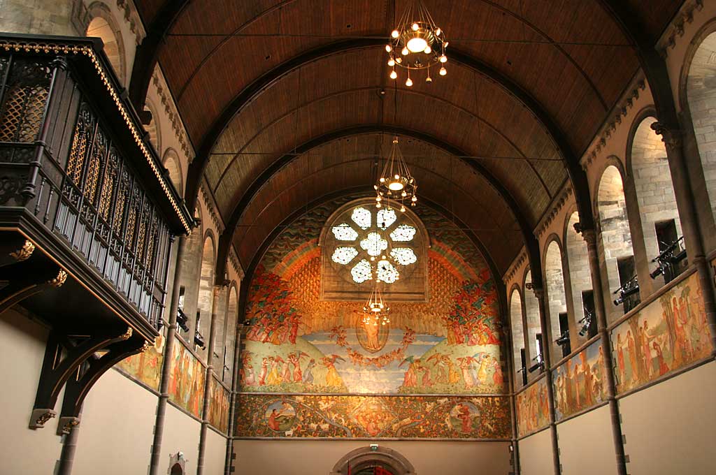 Mansfield Traquair Centre, Broughton Street, Edinburgh  -  The West Wall