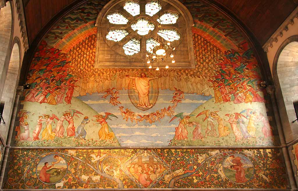 Mansfield Traquair Centre, Broughton Street, Edinburgh  -  The West Wall