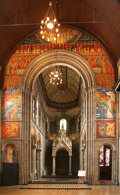 Mansfield Traquair Centre, Broughton Street, Edinburgh  -  The Chancel Arch and Baldacchino