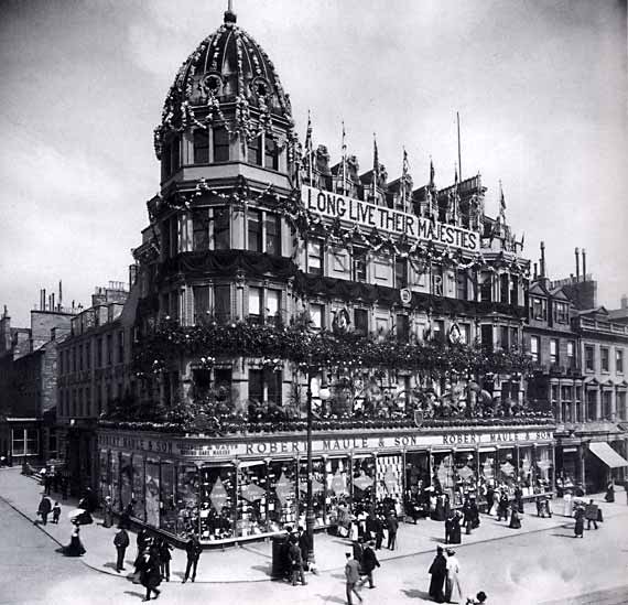 Maule's Department Store - Photograph probably taken by JCH Balmain