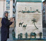 Merchant Navy Memorial, The Shore, Tower Place -  November 2010