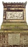 The north side of the Christie Miller Mausoleum in Craigentinny Crescent