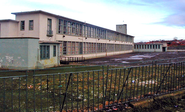 Moredun School  -  shortly before its demolition