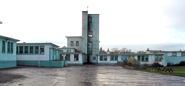 Moredun School  -  shortly before its demolition