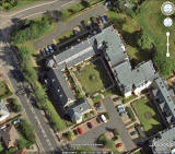 Google Earth  -  View of Mount Alvernia