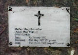 Mount Alvernia Convent - Plaque to Mother Mary Bernadine
