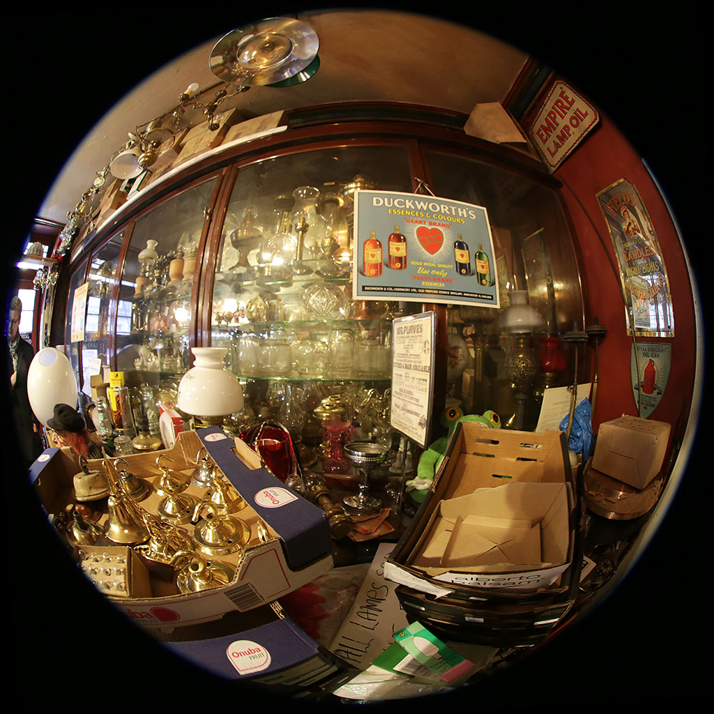 Mr Purves' Lamp Emporium at 59 St Stephen Street, Stockbridge