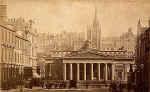 National Galleries of Scotland as seen from Hanover Street  -  Photograph by George Washington Wilson