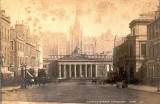 Photograph of the Royal Scottish Academy from Hanover Street  - by James Valentine