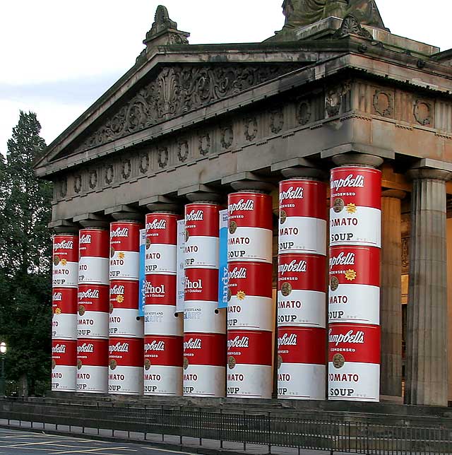 Andy Warhol Exhibition at the National Gallery of Scotland, The Mound, Edinburgh  -  September 2007