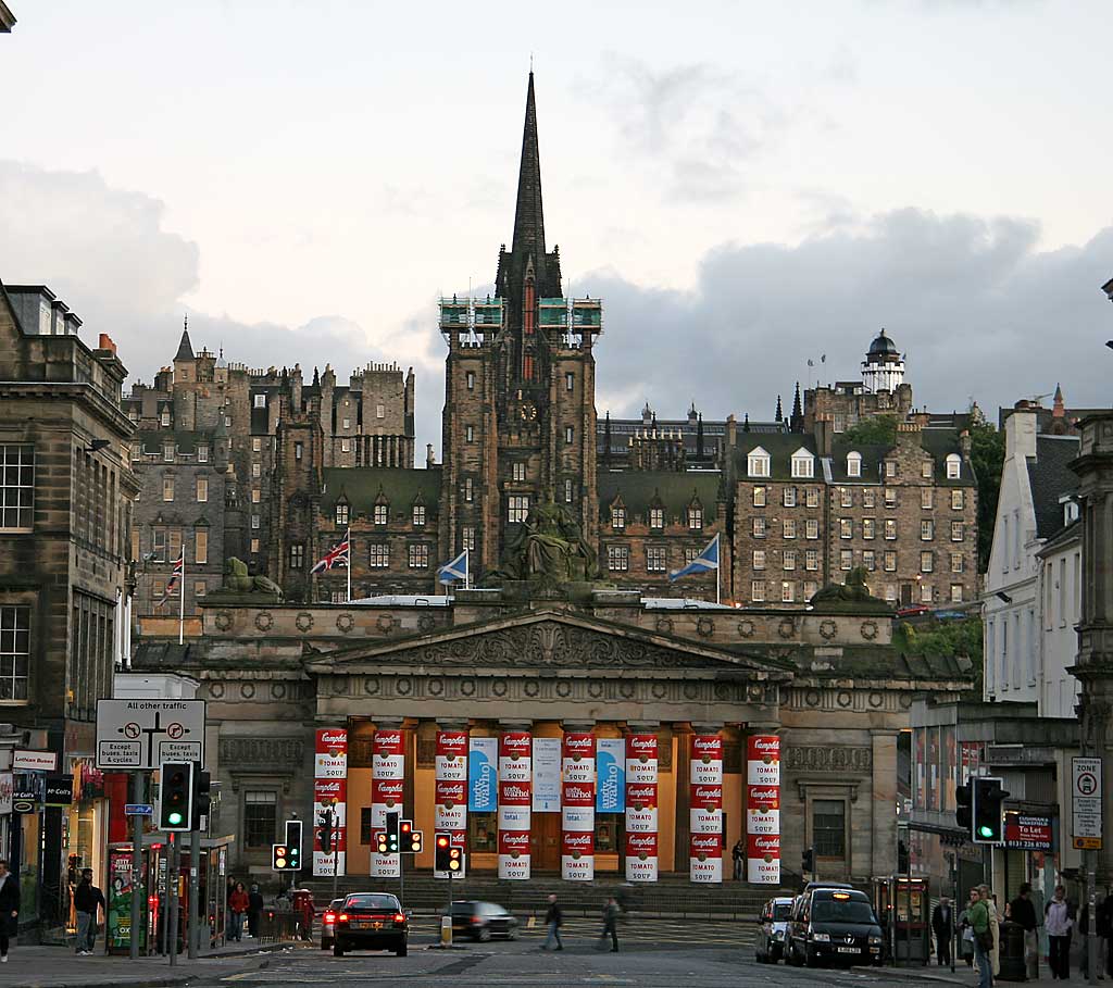 Andy Warhol Exhibition at the National Gallery of Scotland, The Mound, Edinburgh  -  September 2007