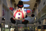 Snowmen at Ocean Terminal Shopping Centre  -  Christmas 2011