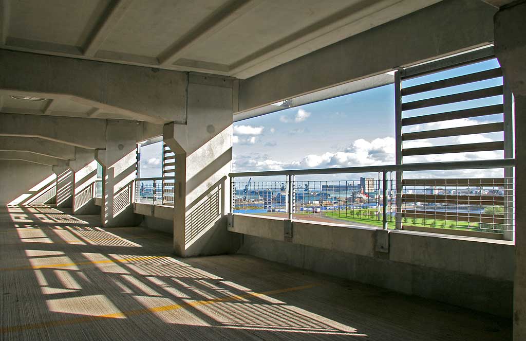 Ocean Terminal Car Park  -  Shadows