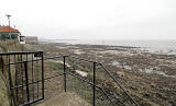 Looking to the west along Trinity Crescent towards Old Chain Pier bar on a bleak morning in October 2010