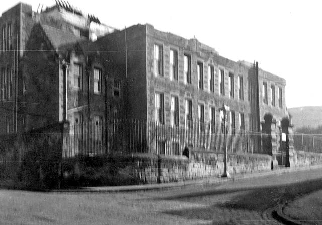 Parson's Green School - Some time after the fire in 1958