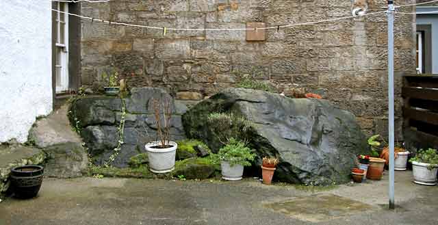 Basaltic Rock at the Peacock Inn, Newhaven