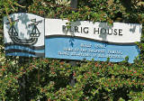 Plaque on the fence outside Pilrig House  -  Photograph, June 2006