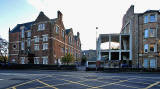 Preston Street School and concrete structure ih playground