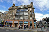 Princes Street Shops, 135-138  -  Photo taken on the day of the Pope's visit to Edinburgh  -  September 16, 2010