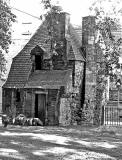 Queen Mary's Bath House in the grounds of Holyrood Palace