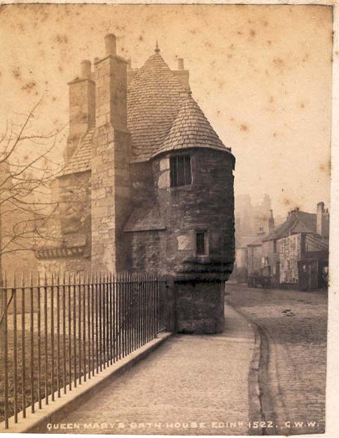 Photograph of Queen Mary's Bath House  -  by George Washington Wilson