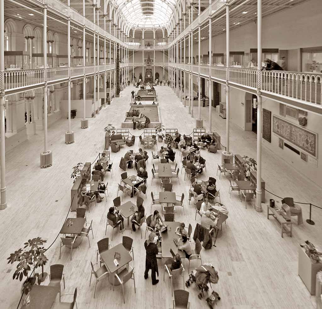 Inside the Royal  Museum, Chamber Street, Edinburgh  -  2008