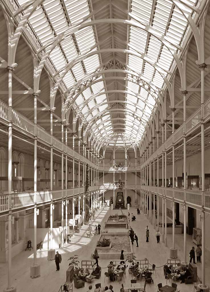 Inside the Royal  Museum, Chamber Street, Edinburgh  -  2008