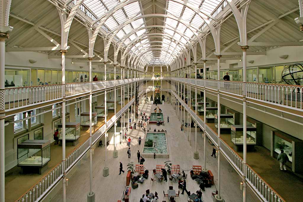 Inside the Royal  Museum, Chamber Street, Edinburgh  -  2008