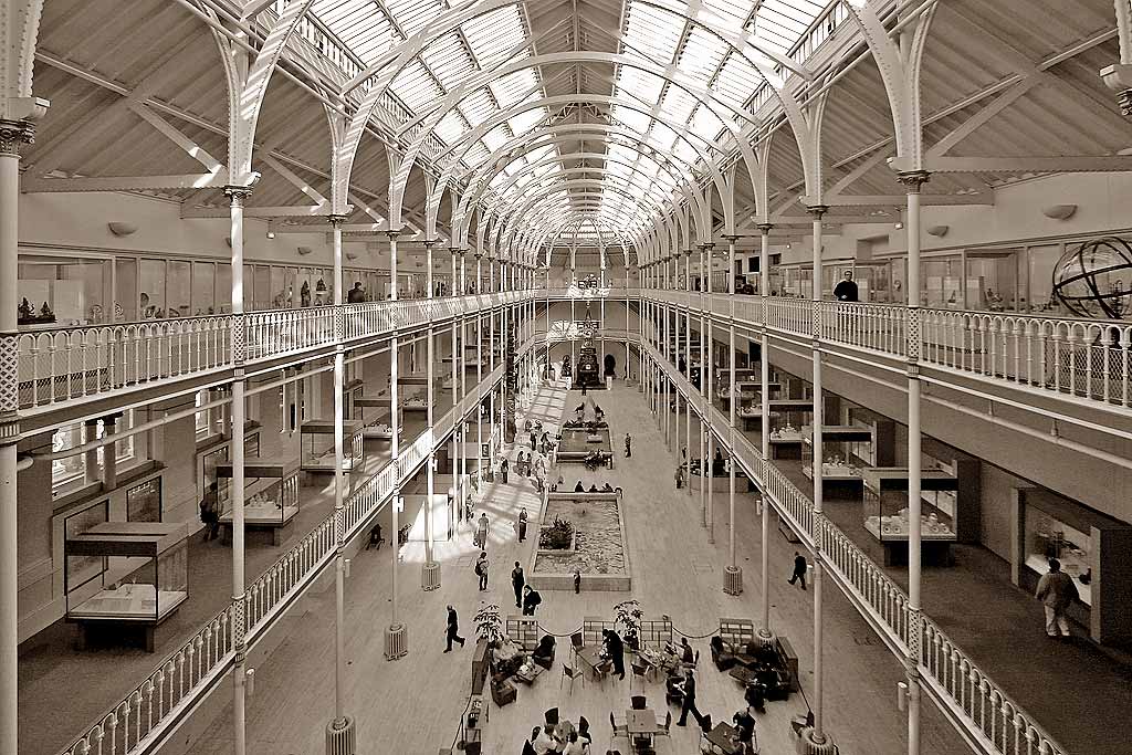 Inside the Royal  Museum, Chamber Street, Edinburgh  -  2008