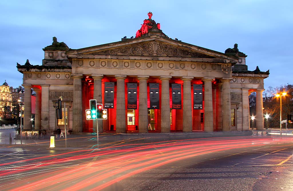 Preparing Princes Street for the arrival of trams in 2011