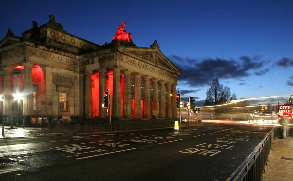 The Royal Scottish Academy and Princes Street