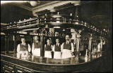 Rutherford's Bar Staff  -  Photograph probably taken between 1920s and 1940s.