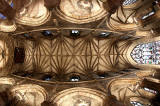 St Giles Church, Edinburgh  -  Ceiling in the NE corner of the Church