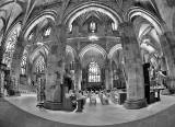 St Giles Caathedral, Edinburgh  -  Looking South