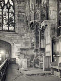 Photograph by Norward Inglis in 1950s  -  St Giles Church, High Street, Edinburgh - The Royal Pew