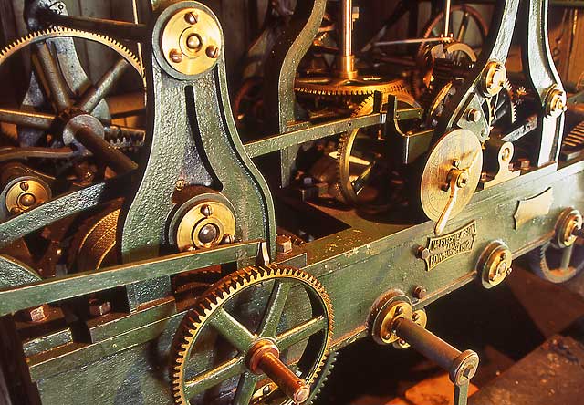 The Clock at St Giles Church in the High Street, Edinburgh - 1993