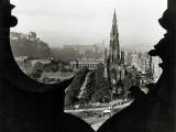 Photograph by Norward Inglis  -  View towards the Scott Monument and beyond from high on the North British Hotel