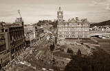 View from the Scott Monument, looking east  -  August 2009