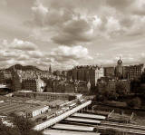 View from the Scott Monument, looking SE  -  August 2009