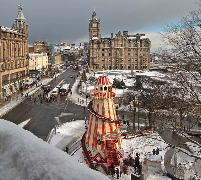 View from the Scott Monument  -  November 2010