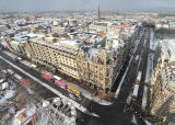 View from the Scott Monument, looking north  -  November 2010