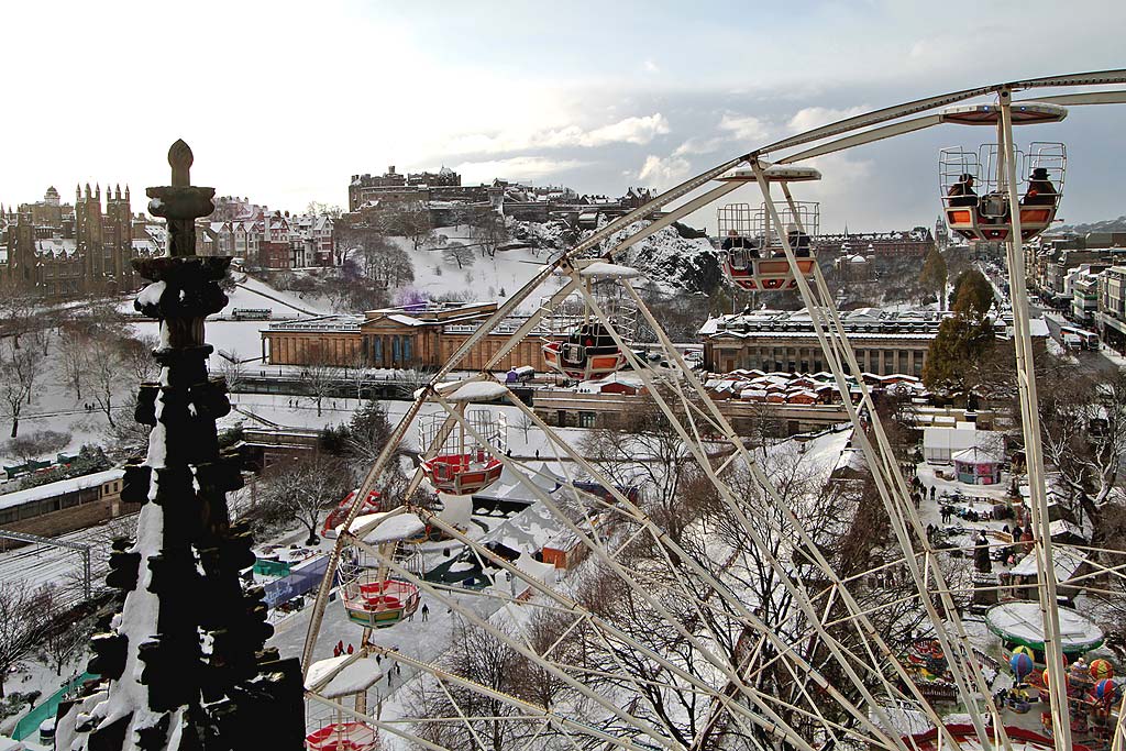 View from the Scott Monument  -  November 2010