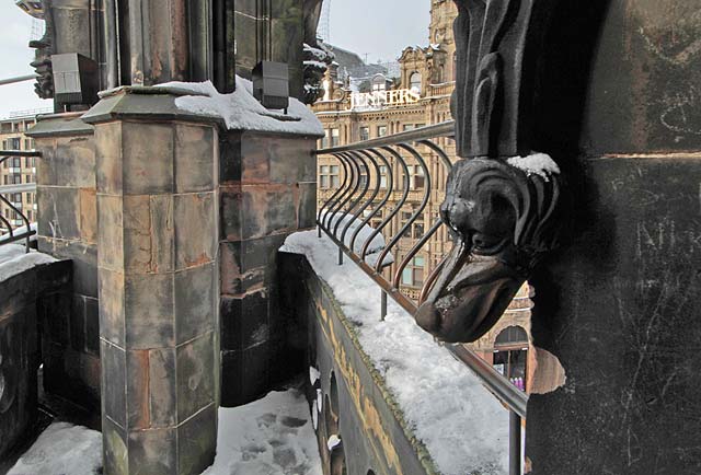 View from the Scott Monument, looking north  -  November 2010