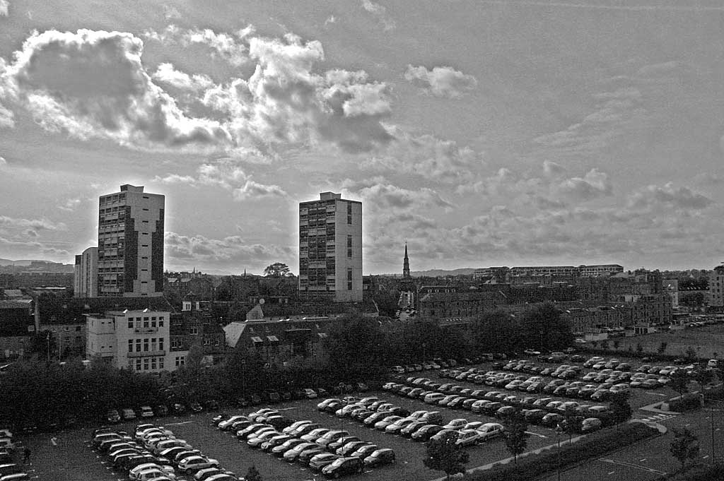 View from the roof of Scottish Government Office  -  September 2007