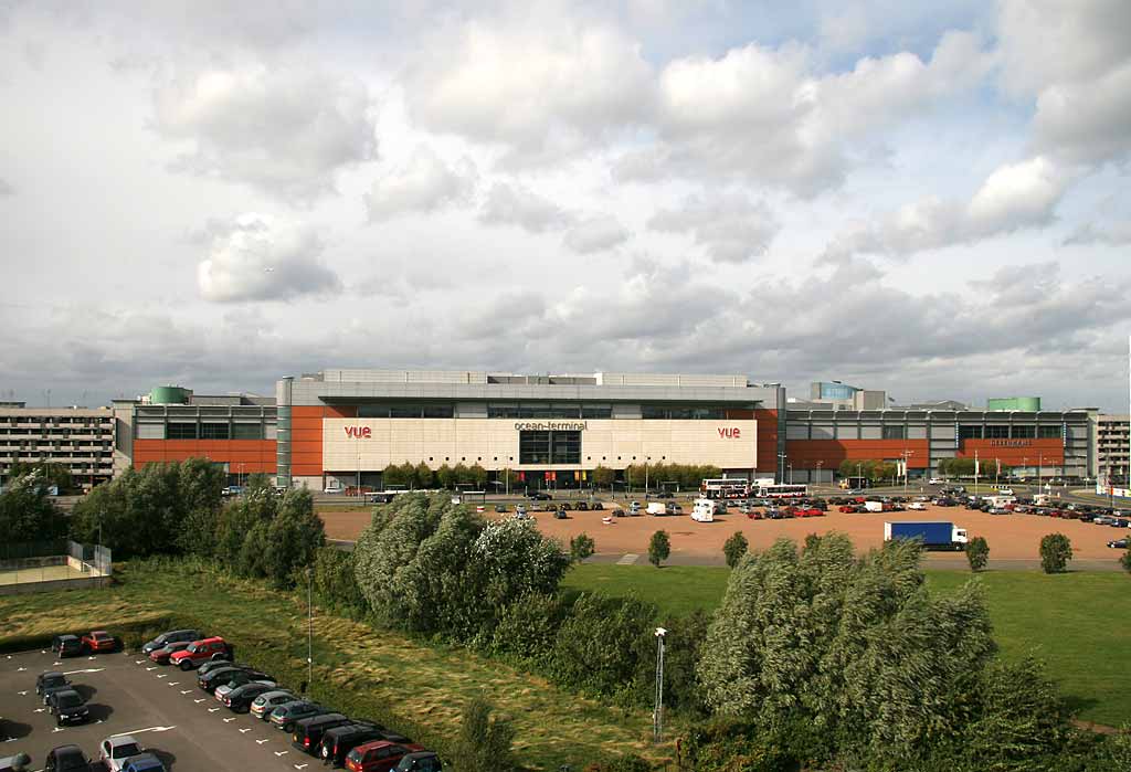 View from the roof of Scottish Government Office  -  September 2007