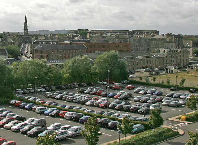 View from the roof of Scottish Government Office  -  September 2007