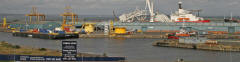 View from the roof of Scottish Government Office  -  September 2007